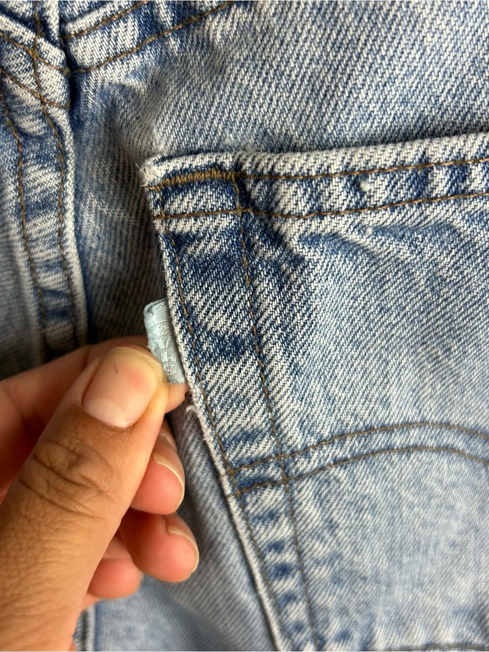 Levi's Silver Tab Loose Fit Vintage Jorts 90's | Levi's | W34 - Picture 10 of 10